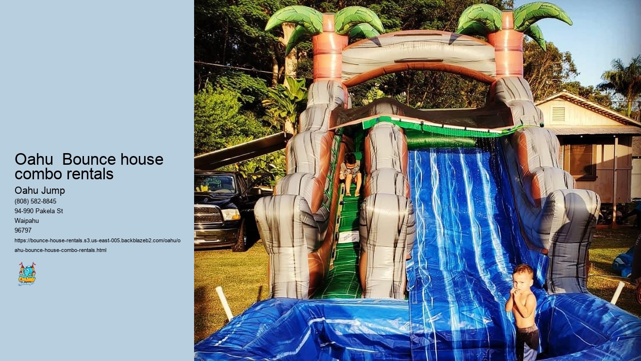 Let the Fun Begin: Oahu Jumps Bounce House Rentals Bring Smiles to Every Face!