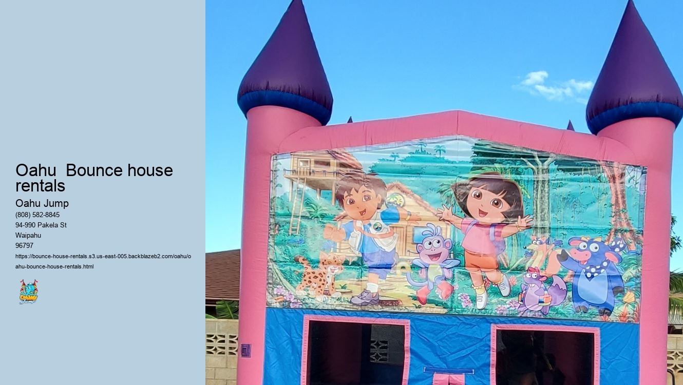 Oahu  Bounce house rentals