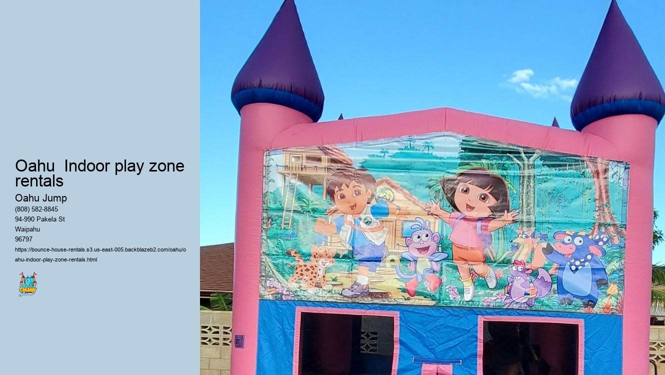 Oahu  Indoor play zone rentals