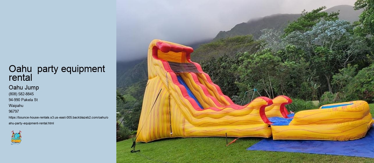 Oahu Jump: Delivering Fun and Excitement Straight to Your Doorstep!